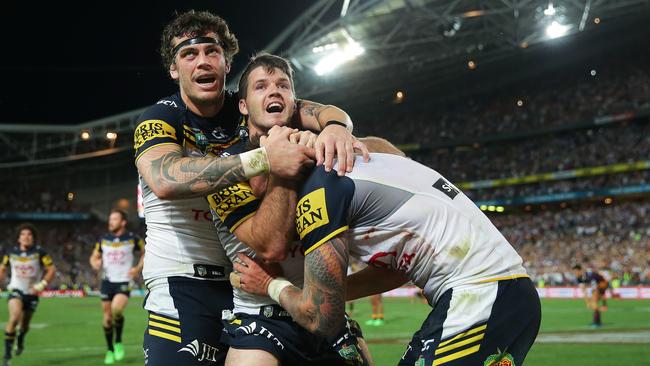 Lowe stood out in the Cowboys’ 2015 premiership triumph. Photo: Phil Hillyard