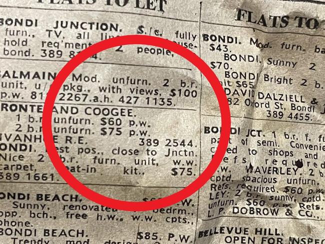 A little over 40 years ago, you could afford to live in a beachside unit for less that what nowadays wouldn’t even get you a parking space.