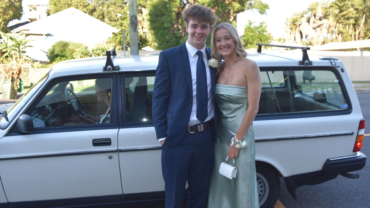 Dougal McLeod and Kate Rowlands at the Sunshine Coast Grammar School formal on November 17. Picture: Sam Turner