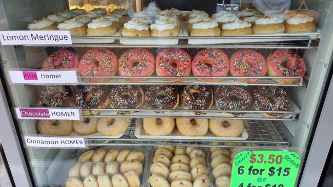 You'll find the country's best iced donut at the Mooroopna Bakery in Victoria. Picture: Facebook