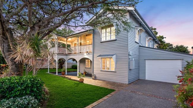 This five-bedroom house at 140 Melville St, Manly, sold in November for $2.4m.