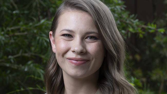 Bindi Irwin photographed at Australia Zoo. Picture: Russell Shakespeare