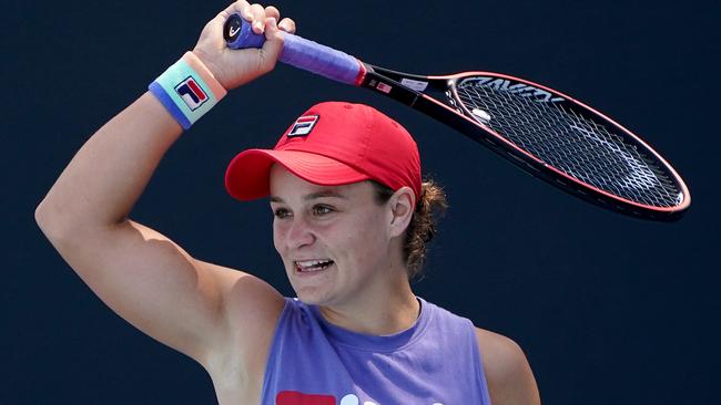 Ash Barty is eyeing a piece of history on Thursday.