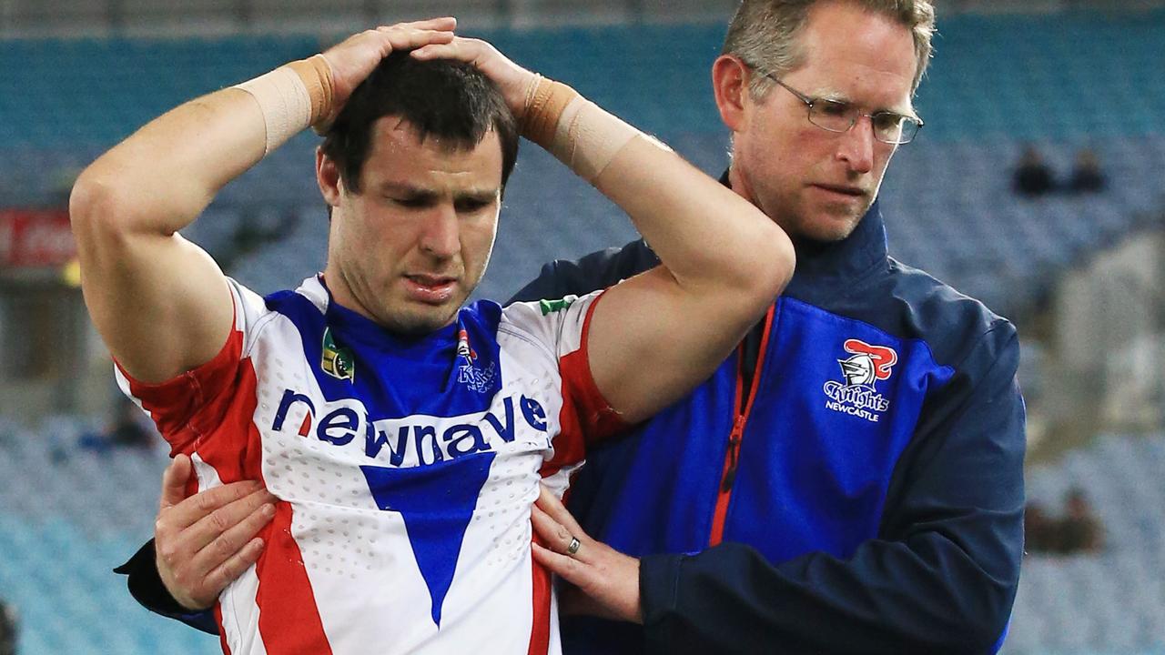 NRL Concussion sidelines Newcastle Knights winger James McManus