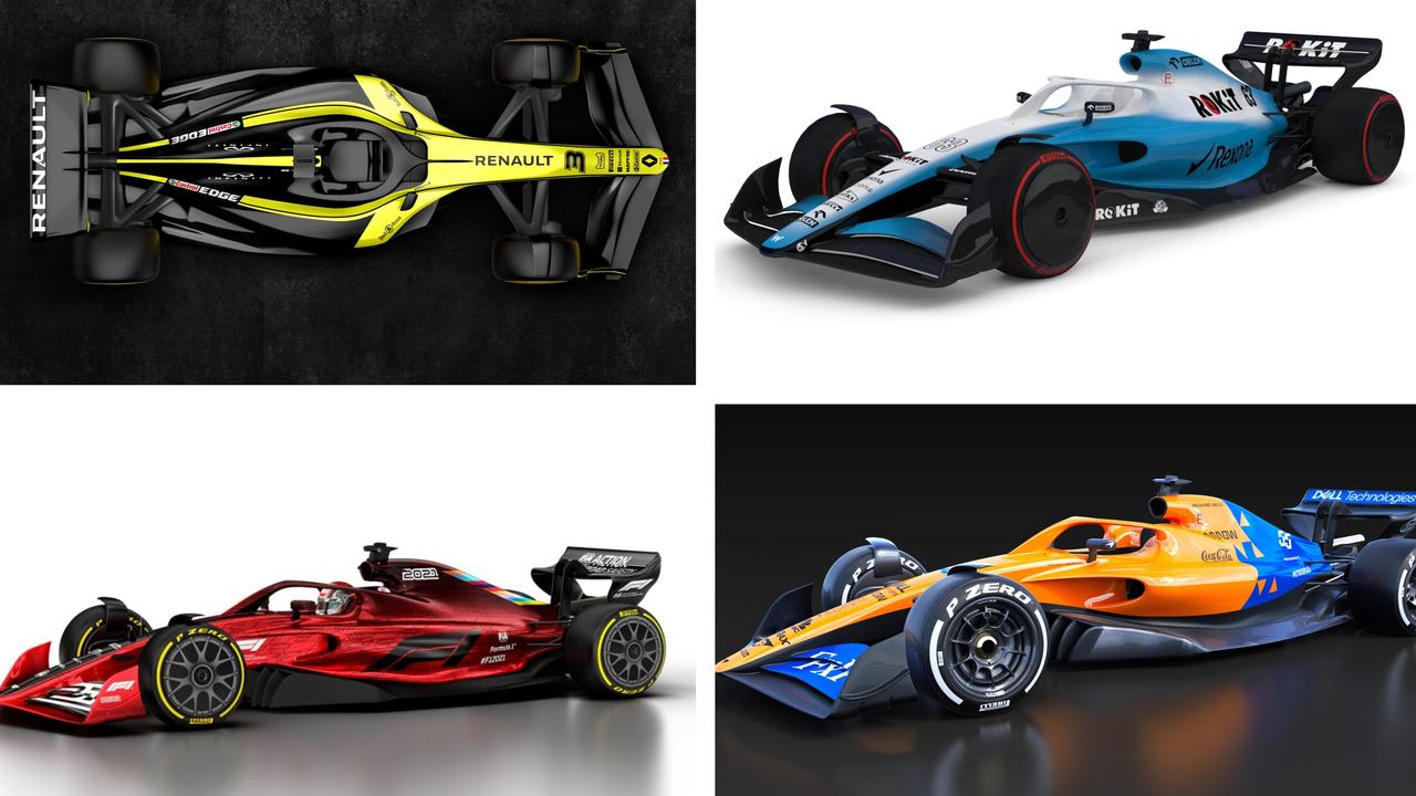 F1 2021 Rule Changes F1 Livery Car Regulations Rules Concept Car