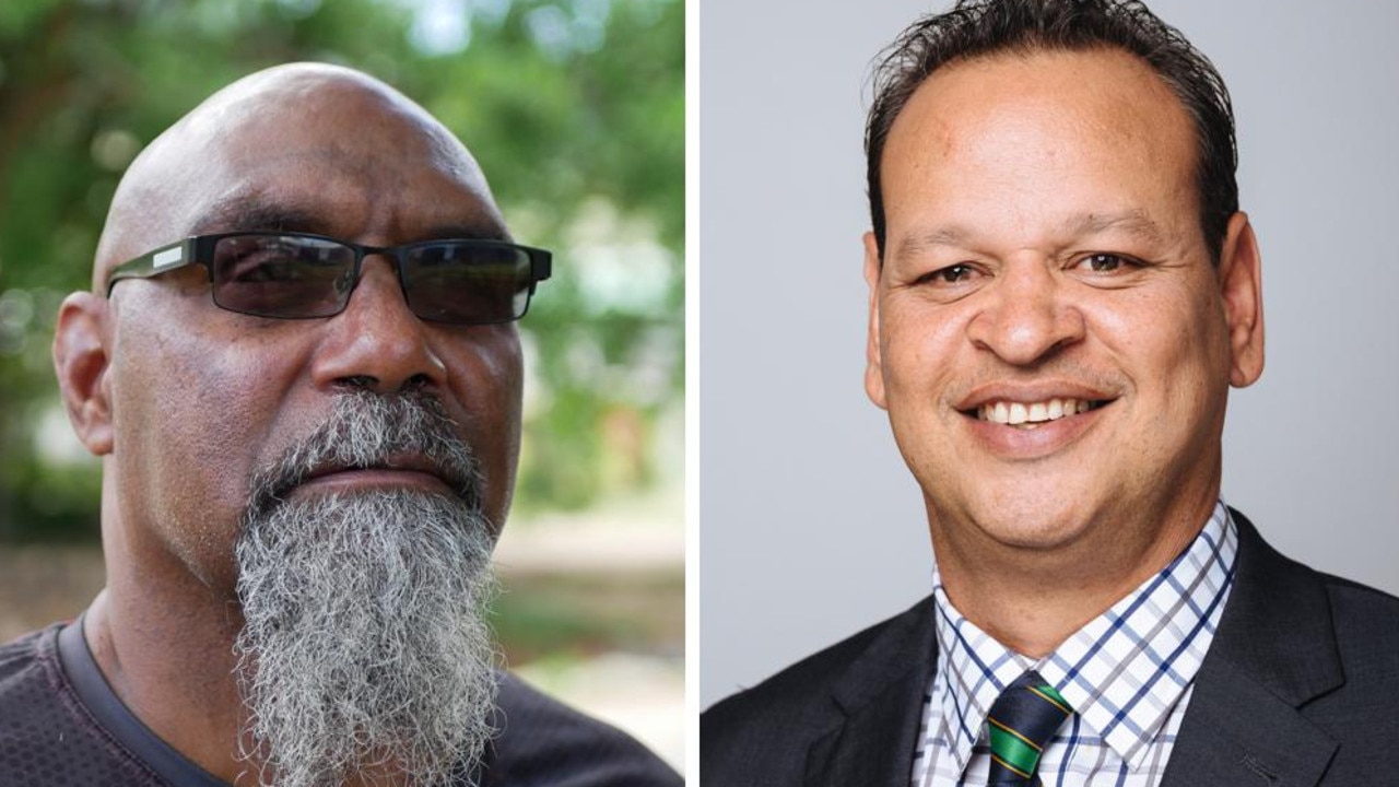 Mislam Sam (right) told police his ongoing political feud with Lex Wotton (left) was his reason for standing down from his position as mayor, the court was told.