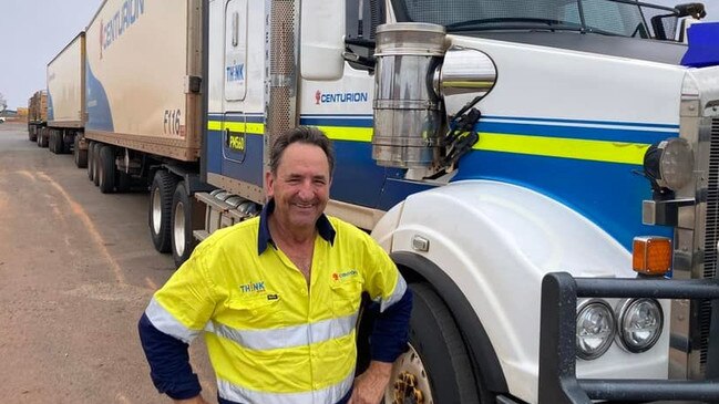 Former truck driver Western Australia Senator Glenn Sterle.