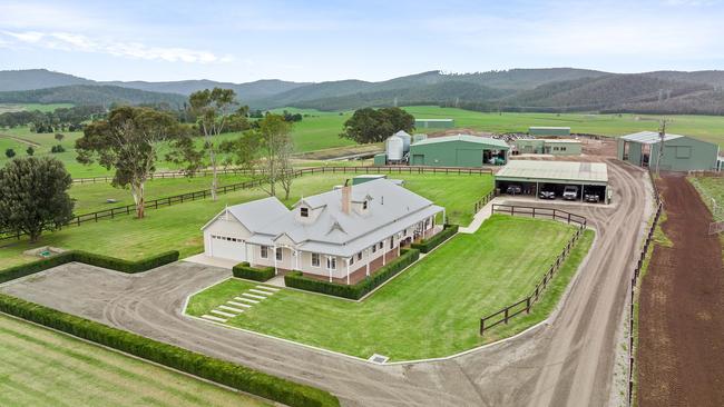 The Pine Hill aggregation, at Labertouche in West Gippsland, is a 372ha dairy and fodder operation.