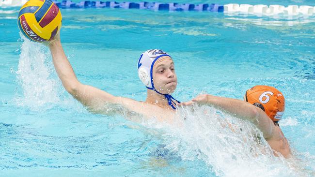 Ethan Topp of Sandgate District SHS playing for North Brisbane Polo Bears. Picture: Richard Walker