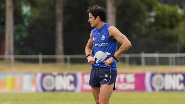 Zac Fisher watching on. Picture: Nathan John, NMFC