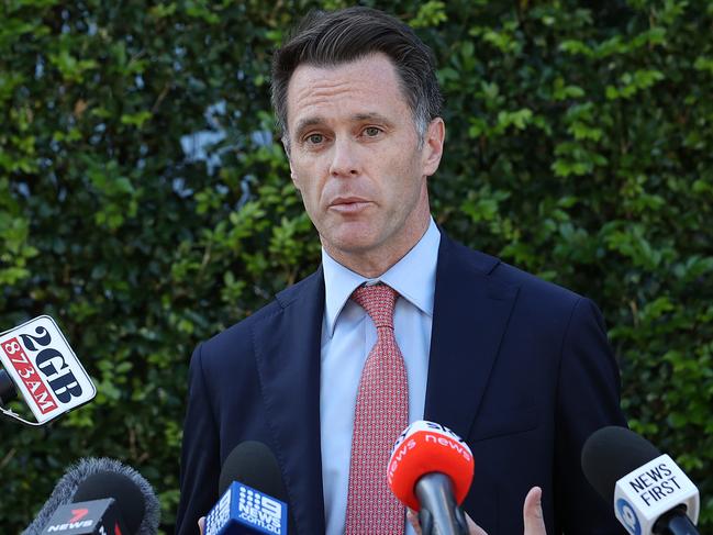 SYDNEY, AUSTRALIA - NewsWire Photos MAY 31, 2021: Pictured is Labor MP Chris Minns during a press conference announcing himself as the new NSW Labor leader in Sydney. Picture: NCA NewsWire / Dylan Coker