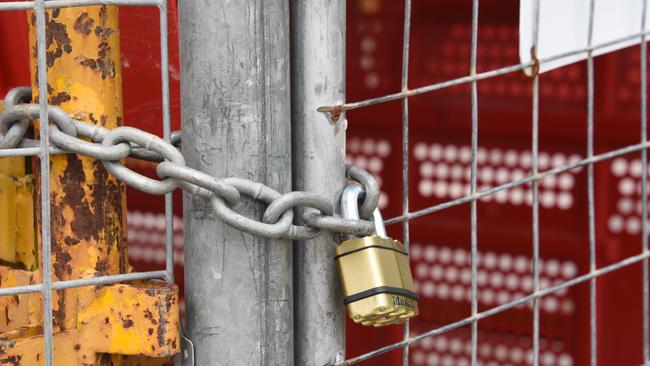 The site operated by the Cullen Group at Robina has been shut down. Photo: Steve Holland