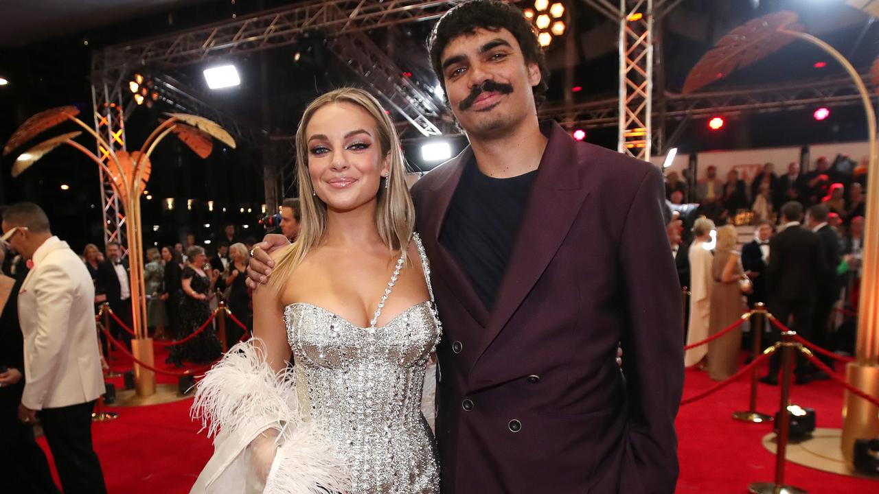 The pair at the Logies last year. Picture: Jono Searle/Getty Images