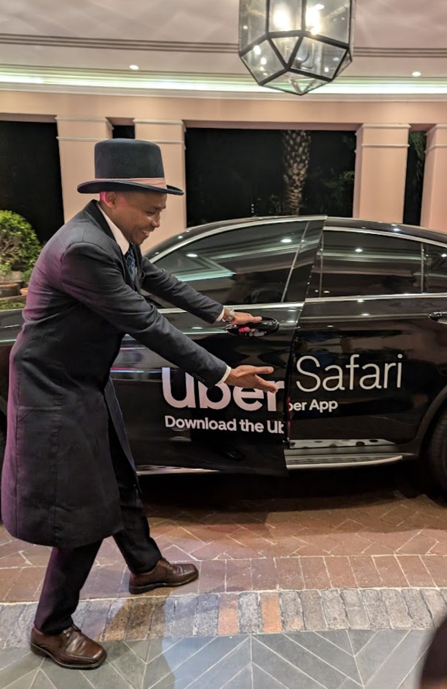 Uber has launched ‘Uber Safari’ - its most wild offerings to date. Picture: news.com.au