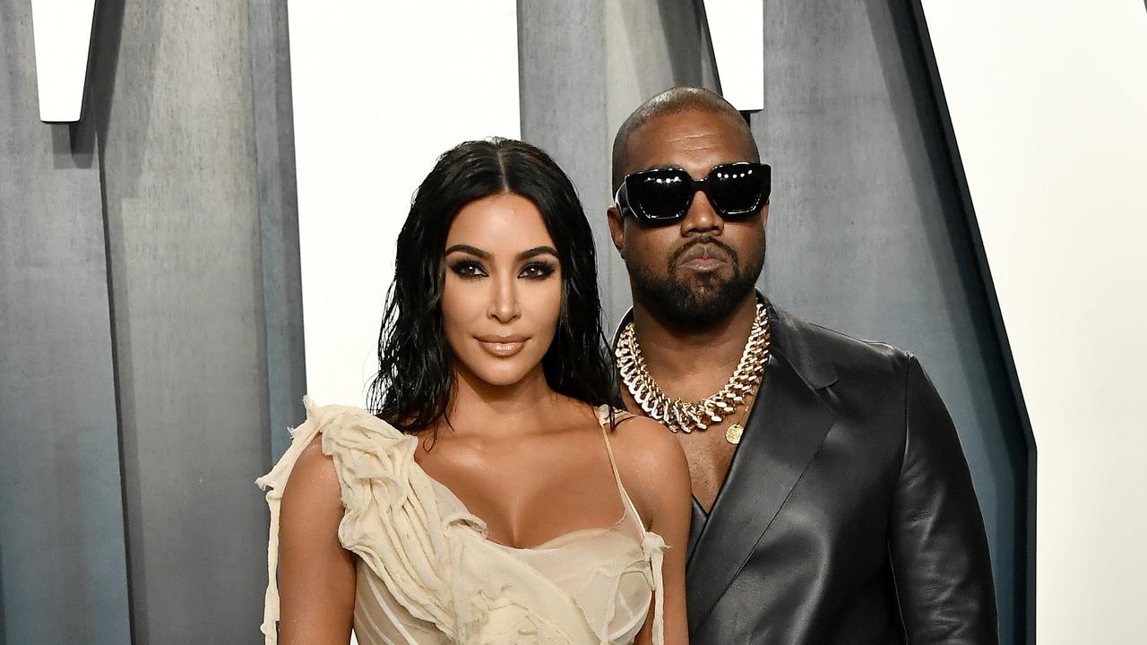 Kim and Kanye. Picture: Frazer Harrison/Getty Images