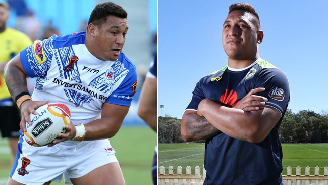 Josh Papalii stacked on the weight during the World Cup before returning to the Raiders and being told to lose it all.