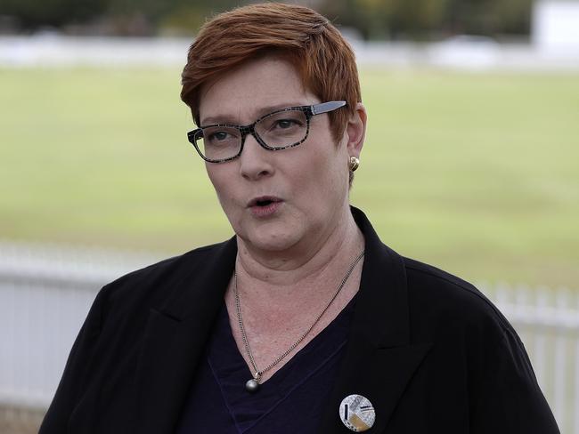 Australian Foreign Minister Marise Payne. Picture: AAP