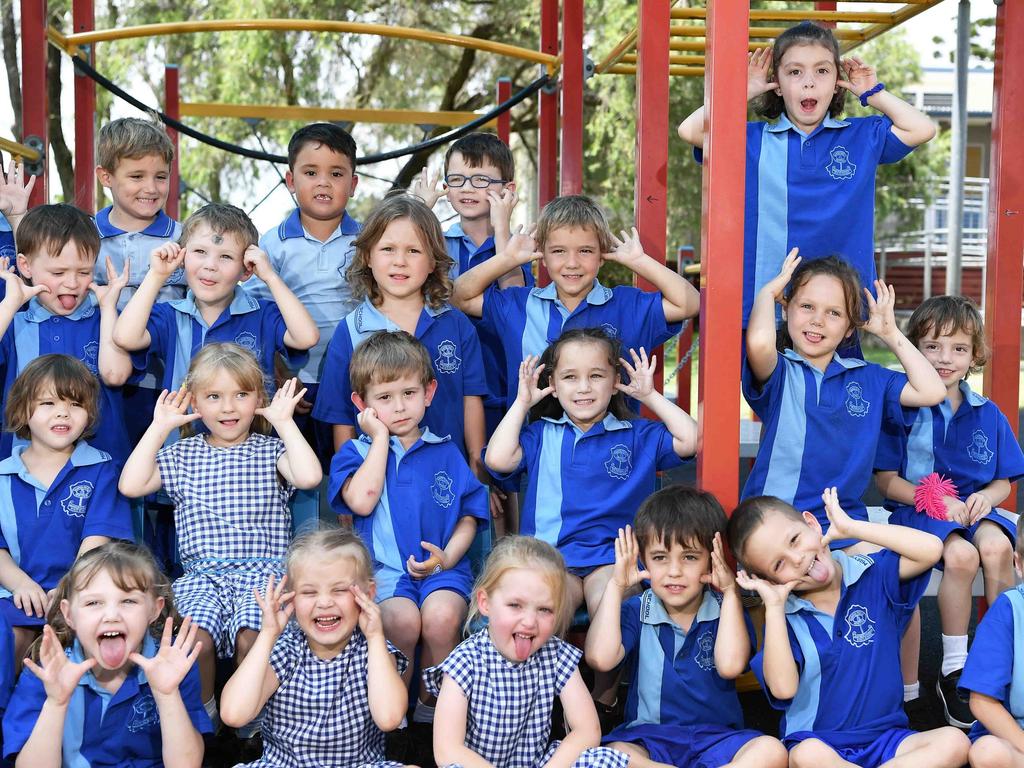 MY FIRST YEAR: Maryborough West State School Preps. Picture: Patrick Woods.