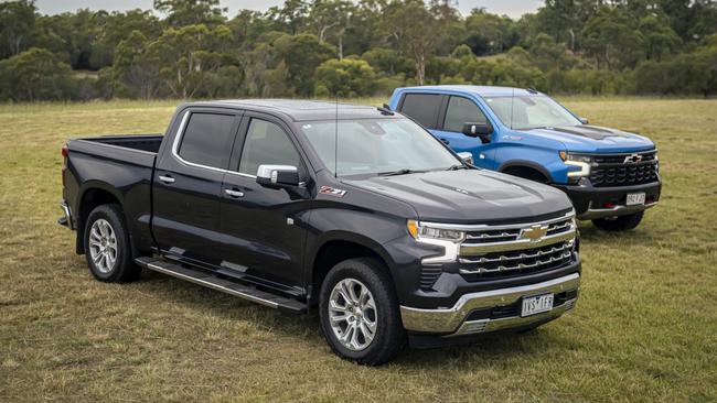 Photo of the 2023 Chevrolet Silverado LTZ and ZR2