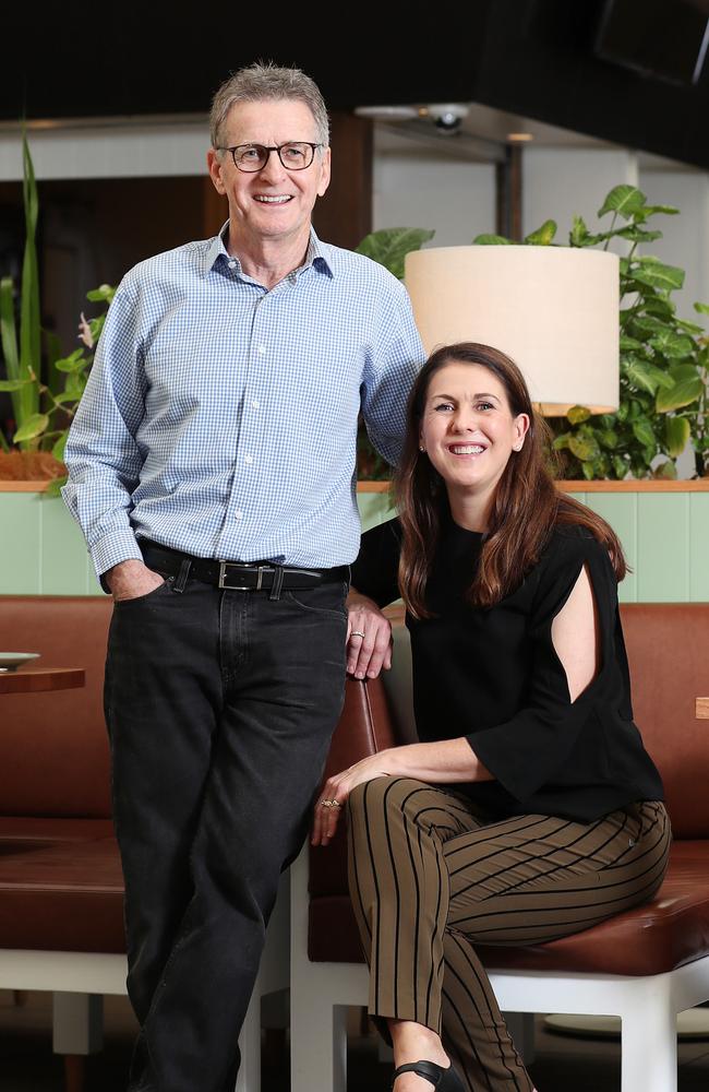 Brian and Cathy Fitzgibbons at the Glen Hotel.