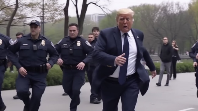 Deepfakes Showing Arrest Of Donald Trump Go Viral Ahead Of Possible Indictment In New York Sky 
