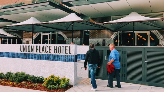 Union Place Hotel on its grand opening day.