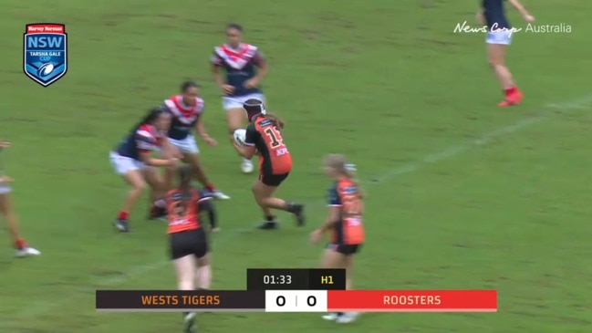 Replay: NSWRL: Wests Tigers v Roosters Indigenous Academy (Tarsha Gale Cup)