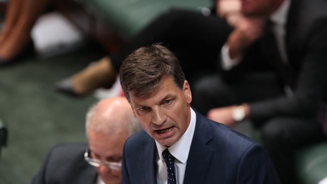 Energy Minister Angus Taylor. Picture: Kym Smith