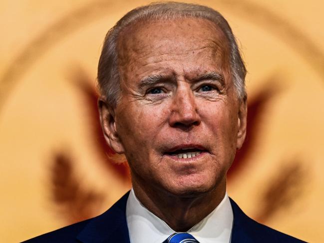 Joe Biden will face renewed nuclear threats to the US. Picture: AFP