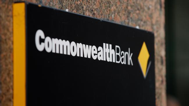 SYDNEY, AUSTRALIA - NewsWire Photos AUGUST 11, 2023: Commonwealth Bank signage in Sydney CBD after reducing interest rates on Friday. Picture: NCA NewsWire / Nikki Short