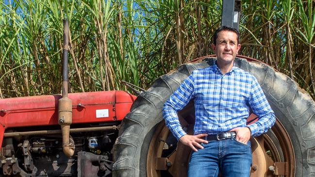 David Crisafulli is the current leader of the Opposition in Queensland, holding office as the leader of the Liberal National Party since November 2020. Pictured here on his parents cane property at Lannercost, just inland from Ingham, North Qld. Picture: Scott Radford Chisholm