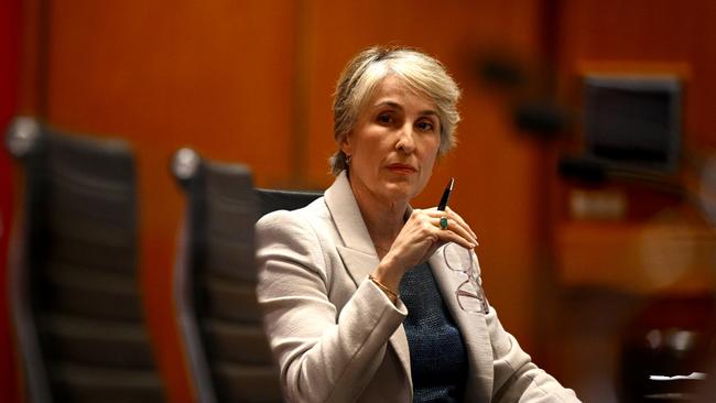 Director of Public Prosecutions Sally Dowling SC during NSW budget estimates in 2024.