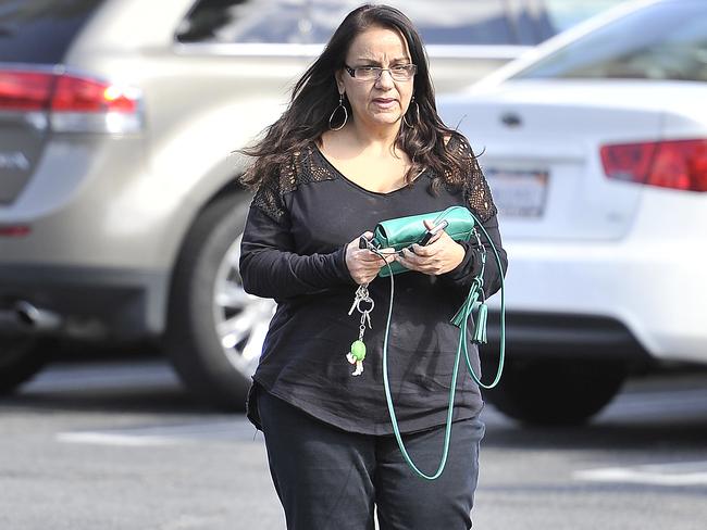 Ariel Winter's mother Chrystal Workman is seen heading to lunch in Glendale.