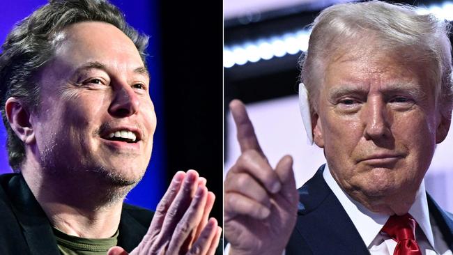 Elections in Florida and Wisconsin will test the popularity of Elon Musk and Donald Trump. Picture; AFP.