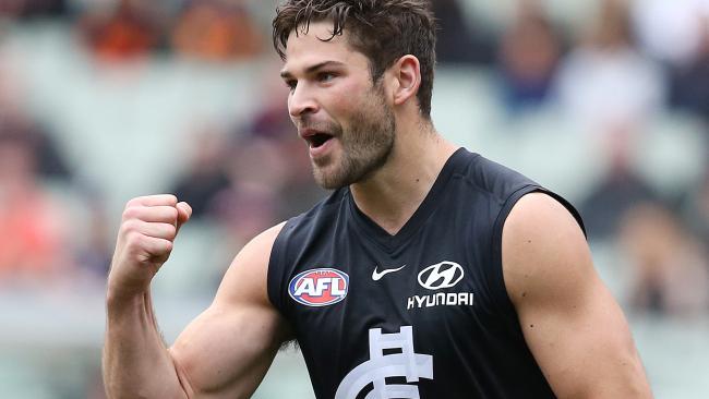 Levi Casboult has a deal in place to stay at Carlton in 2020. 