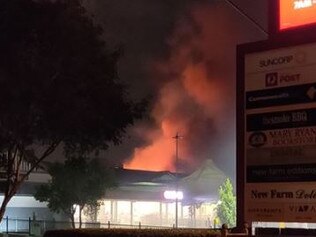 New Farm Deli hit by major fire