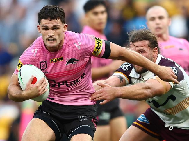 Nathan Cleary played his team into form. Picture: Chris Hyde/Getty Images
