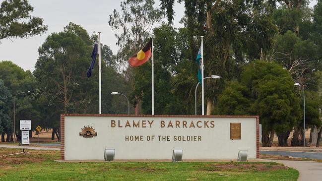 ­Kapooka Army Recruit Centre at Blamey Barracks in Wagga Wagga, NSW is one of the top 10 site where abuse has been reported, according to new data. Picture: AAP