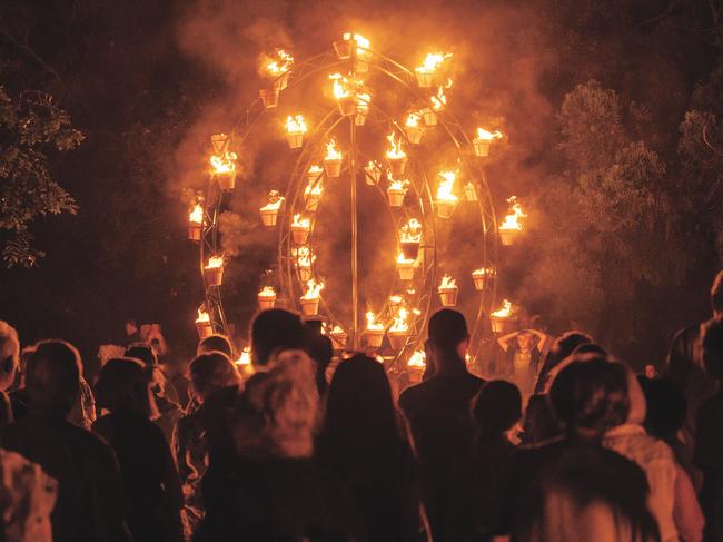 The Adelaide Botanic Gardens will be transformed into a Fire Gardens. Picture: Andrew Beveridge