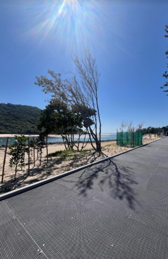 Gold Coast City Council officially open the $3.4m boardwalk at Tallebudgera