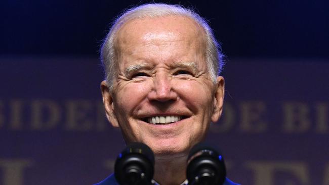 US President Joe Biden holds a press conference in Hanoi on September 10, 2023, on the first day of a visit in Vietnam. Biden travels to Vietnam to deepen cooperation between the two nations, in the face of China's growing ambitions in the region. (Photo by SAUL LOEB / AFP)