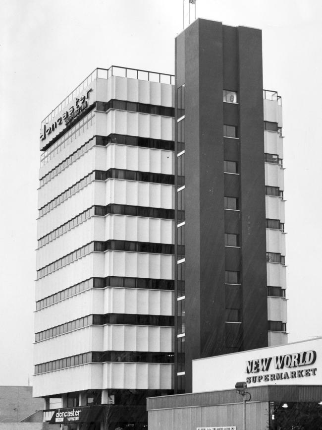 The Shoppingtown tower circa 1972.