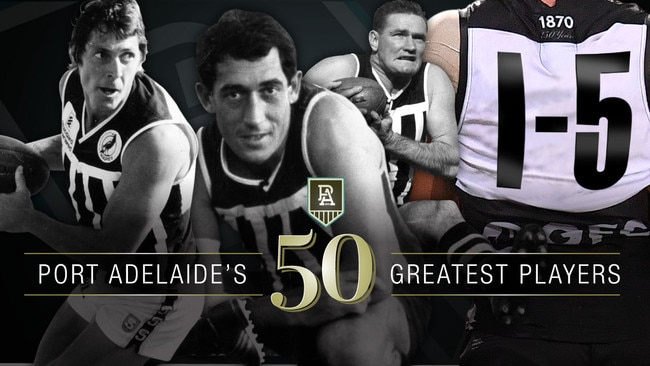 Port Adelaide's 150 Greatest Players: top five