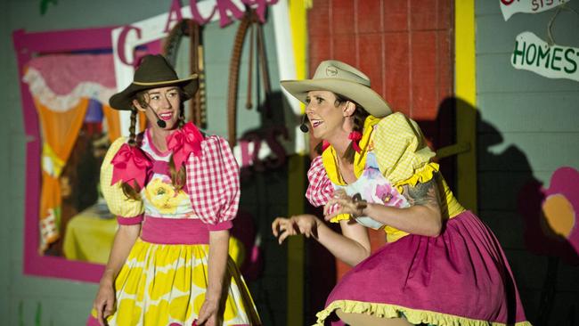 The Crackup Sisters show at Curious Arts Festival, Saturday, March 16, 2019.