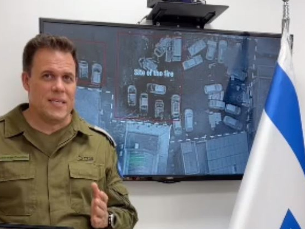 Israeli Defense Forces spokesperson Jonathan Conricus.