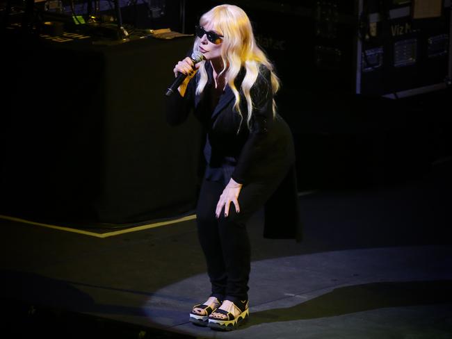 Debbie Harry was in good form. Picture: Richard Dobson