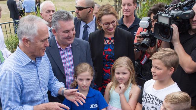 Prime Minister Malcolm Turnbull announces diabetes funding at Campbelltown Hospital last weekend.