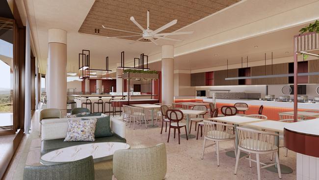 Interior images of Townsville's proposed Hilton Garden Inn project. Picture: Focus Pacific.