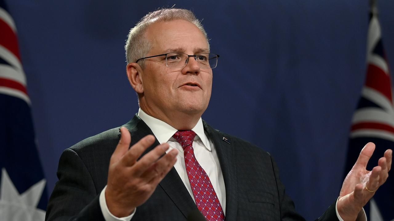 Prime Minister Scott Morrison was not aware of the type of empathy course Mr Lamming undertook. Picture: NCA NewsWire/Bianca De Marchi