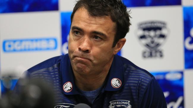 Geelong coach Chris Scott. Picture: Peter Ristevski